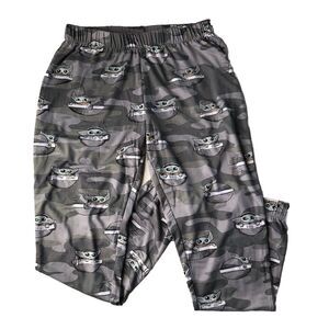 Star Wars Slumber Baby Yoda Longe Jogger Munki Disney Grogu Size Small